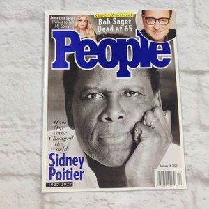 Sidney Poitier tribute People Magazine icon actor legend bob saget heartbreak